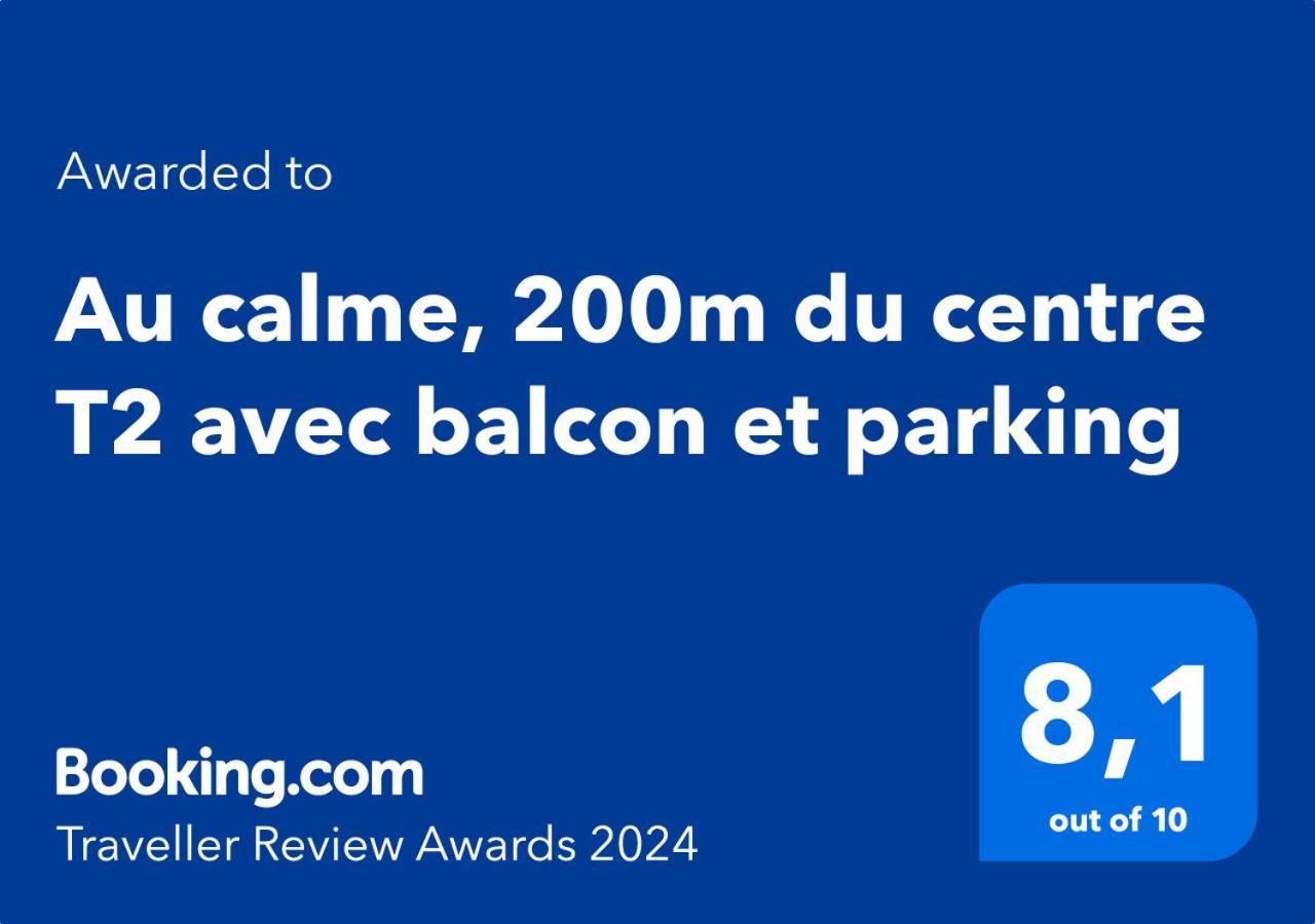 Apartamento Au Calme, 200M Du Centre T2 Avec Balcon Et Parking Cassis Exterior foto
